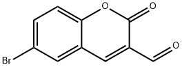 6-Bromo-2-oxo-2H-chromene-3-carbaldehyde Struktur