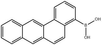 Boronic acid, B-benz[a]anthracen-4-yl- 结构式