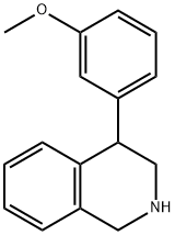 4-(3-Methoxyphenyl)-1,2,3,4-tetrahydroisoquinoline Struktur