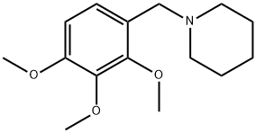 Piperidine, 1-[(2,3,4-trimethoxyphenyl)methyl]- Struktur