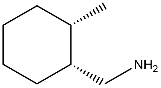 rel-(1R,2S)-2-Methylcyclohexanemethanamine 结构式