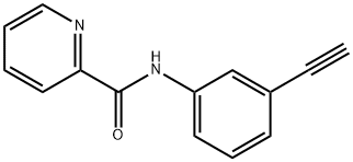 N-(3-Ethynylphenyl)-2-pyridinecarboxamide Structure