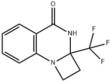 4H-Azeto[1,2-a]quinazolin-4-one, 1,2,2a,3-tetrahydro-2a-(trifluoromethyl)-