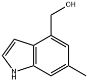 1H-Indole-4-methanol, 6-methyl- Structure