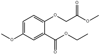 109142-70-3 Benzoic acid, 5-methoxy-2-(2-methoxy-2-oxoethoxy)-, ethyl ester