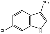 1H-Indol-3-amine, 6-chloro- Structure