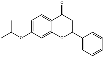 4H-1-Benzopyran-4-one, 2,3-dihydro-7-(1-methylethoxy)-2-phenyl-