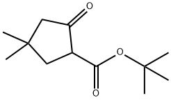 tert-butyl 4,4-dimethyl-2-oxocyclopentane-1-carboxylate Structure