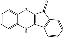 Benz[b]indeno[1,2-e][1,4]thiazin-11(5H)-one Struktur