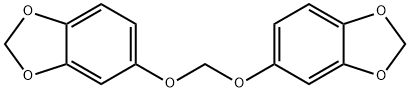 1,3-Benzodioxole, 5,5'-[methylenebis(oxy)]bis- Structure