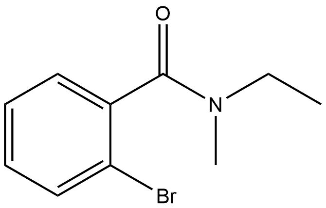 2-Bromo-N-ethyl-N-methylbenzamide Structure