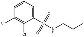 Benzenesulfonamide, 2,3-dichloro-N-propyl- Structure