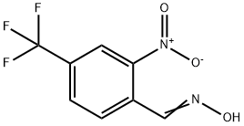Benzaldehyde, 2-nitro-4-(trifluoromethyl)-, oxime 化学構造式