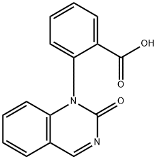 Benzoic acid, 2-(2-oxo-1(2H)-quinazolinyl)- Structure