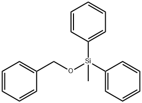 Benzene, 1,1'-[methyl(phenylmethoxy)silylene]bis-