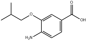 4-氨基-3-异丁氧基苯甲酸,1096330-27-6,结构式