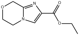 8H-Imidazo[2,1-c][1,4]oxazine-2-carboxylic acid, 5,6-dihydro-, ethyl ester Structure
