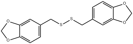 1,3-Benzodioxole, 5,5'-[dithiobis(methylene)]bis- (9CI),109698-46-6,结构式