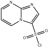 咪唑并[1,2-A]嘧啶-3-磺酰氯,1097218-28-4,结构式
