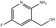 3-Pyridinemethanol, 2-amino-5-fluoro- Structure