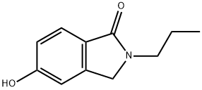 1H-Isoindol-1-one, 2,3-dihydro-5-hydroxy-2-propyl- 结构式