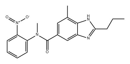 1098100-89-0 1H-Benzimidazole-5-carboxamide, N,7-dimethyl-N-(2-nitrophenyl)-2-propyl-