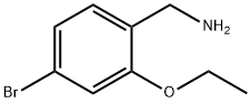 (4-Bromo-2-ethoxyphenyl)methanamine Structure