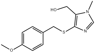 1H-Imidazole-5-methanol, 4-[[(4-methoxyphenyl)methyl]thio]-1-methyl-