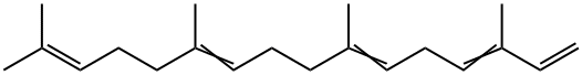 1,3,6,10,14-Hexadecapentaene, 3,7,11,15-tetramethyl- Struktur