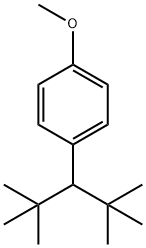 Benzene, 1-[1-(1,1-dimethylethyl)-2,2-dimethylpropyl]-4-methoxy- 结构式