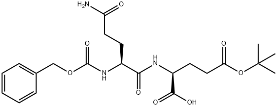 L-Glutamic acid, N-[N2-[(phenylmethoxy)carbonyl]-L-glutaminyl]-, 5-(1,1-dimethylethyl) ester (9CI) Structure