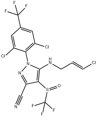 氟虫腈衍生物Ⅰ,1105672-77-2,结构式