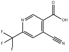 1105987-55-0 4-氰基-6-(三氟甲基)烟酸