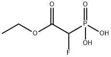 (2-乙氧基-1-氟-2-氧代乙基)膦酸, 110624-98-1, 结构式