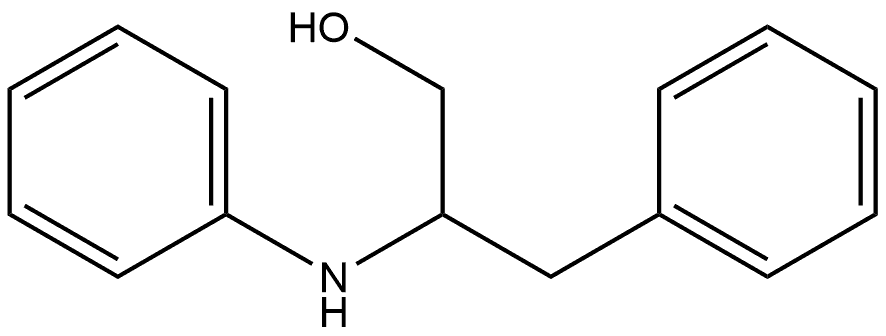 β-(Phenylamino)benzenepropanol Structure