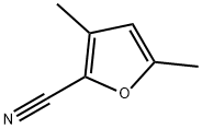 3,5-dimethylfuran-2-carbonitrile Struktur