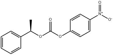 Carbonic acid, 4-nitrophenyl (1R)-1-phenylethyl ester 结构式