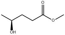 Pentanoic acid, 4-hydroxy-, methyl ester, (4S)- Struktur