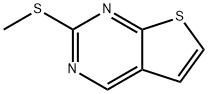 2-(Methylthio)thieno[2,3-d]pyrimidine,111079-33-5,结构式