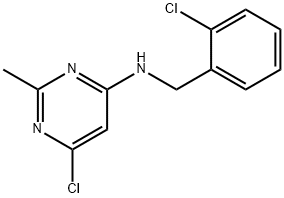 1111849-88-7 4-Pyrimidinamine, 6-chloro-N-[(2-chlorophenyl)methyl]-2-methyl-