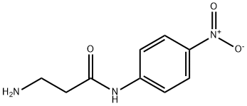 Propanamide, 3-amino-N-(4-nitrophenyl)- Structure