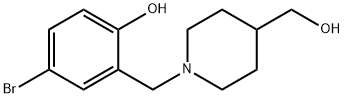 1112692-91-7 4-Piperidinemethanol, 1-[(5-bromo-2-hydroxyphenyl)methyl]-