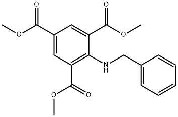 1,3,5-Trimethyl 2-[(phenylmethyl)amino]-1,3,5-benzenetricarboxylate