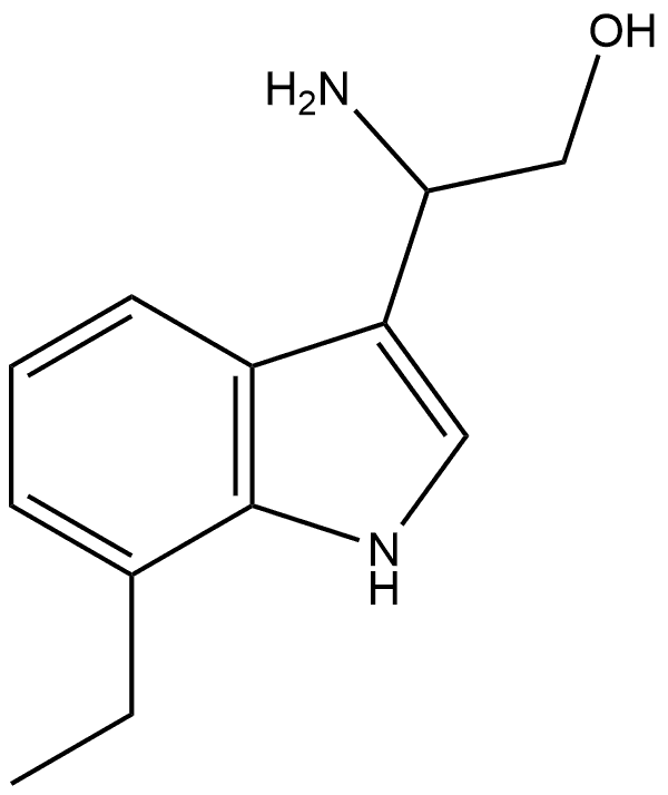 1H-Indole-3-ethanol, β-amino-7-ethyl-