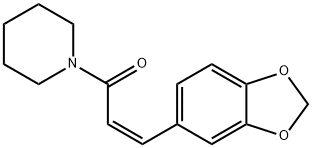 Piperidine, 1-[(2Z)-3-(1,3-benzodioxol-5-yl)-1-oxo-2-propenyl]- (9CI) 化学構造式