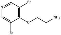 2-(3,5-dibromopyridin-4-yloxy)ethanamine|2-(3,5-二溴吡啶-4-基氧基)乙胺