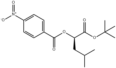 Pentanoic acid, 4-methyl-2-[(4-nitrobenzoyl)oxy]-, 1,1-dimethylethyl ester, (R)- (9CI)