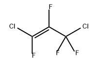 1-Propene, 1,3-dichloro-1,2,3,3-tetrafluoro-, (Z)- (9CI) Structure