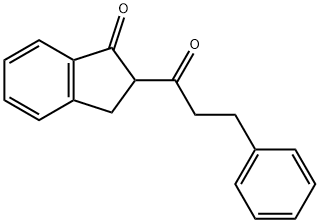 1H-Inden-1-one, 2,3-dihydro-2-(1-oxo-3-phenylpropyl)-|雷沙吉兰杂质24
