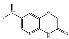 2H-Pyrido[3,2-b]-1,4-oxazin-3(4H)-one, 7-nitro-,1116135-65-9,结构式